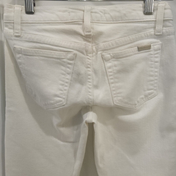 Joe's Jeans Straight Ankle White Denim jeans - Size 25 - Picture 6 of 8